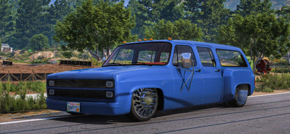 (Unbranded) Bagged Chevrolet Suburban Dually on JTX Forged wheels | Castillo Mods