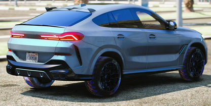 (Unbranded) 2024 Facelift BMW X6 (Animated Sunroof) | KCM