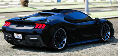 (Unbranded) Custom Mustang "Super Stang" Concept | 4K Customs