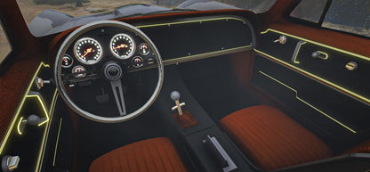 (Unbranded) 1967 Corvette Vert Widebody | GG