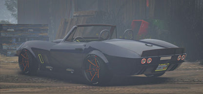 (Unbranded) 1967 Corvette Vert Widebody | GG
