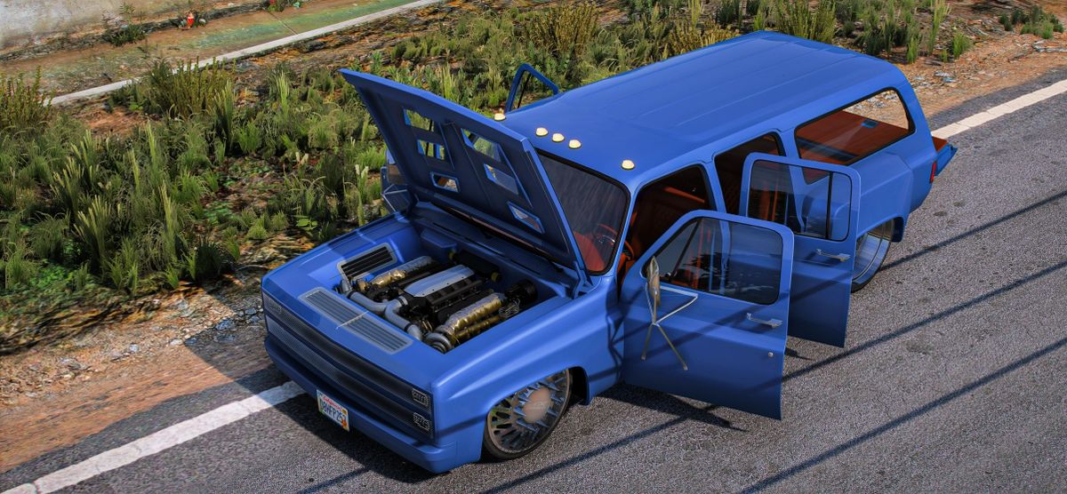 (Unbranded) Bagged Chevrolet Suburban Dually on JTX Forged wheels | Castillo Mods