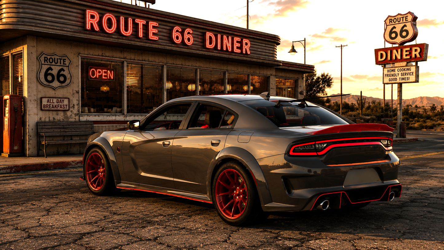 (Unbranded) Dodge Charger Custom Hellspawn X (6 Seater Slider) Gap Cam