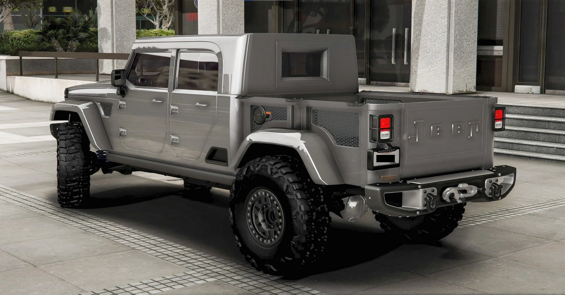 Jeep 715 Crew Chief Concept | Edik Cust0m5