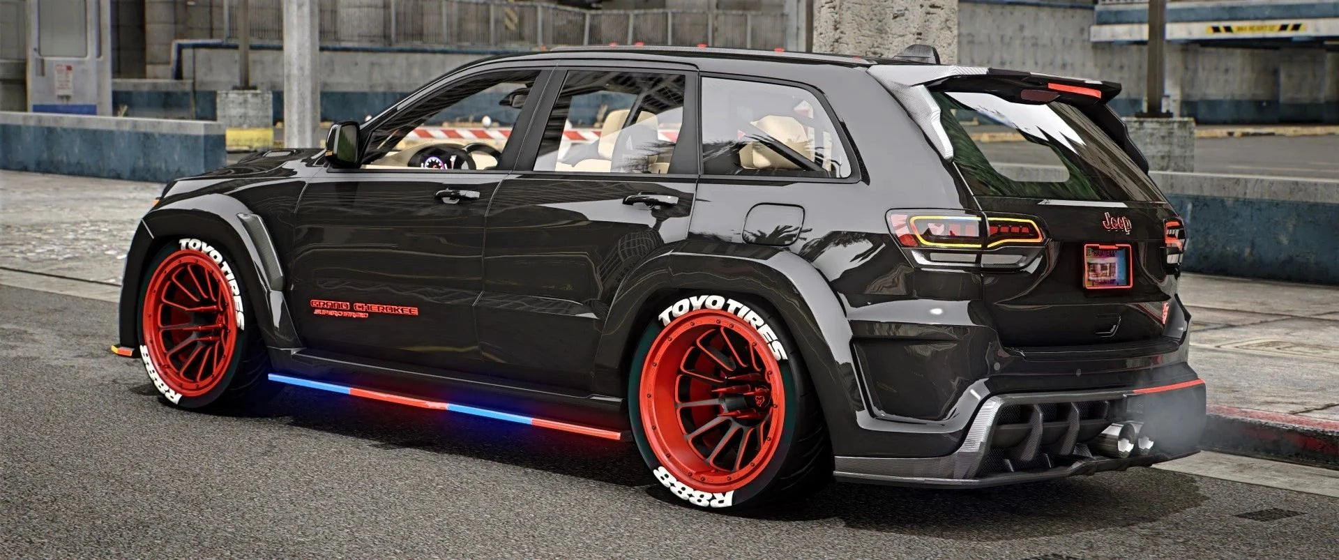 Jeep Demon Hawk Police Modern Lights | Versus