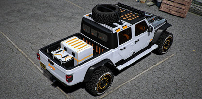 Jeep Gladiator Fast & Furious [50+ Tuning Parts] | Port Baek