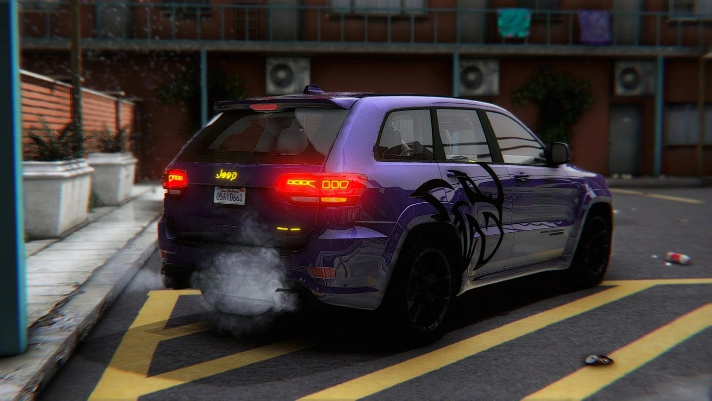 Jeep Grand Cherokee Trackhawk LED with NOS | SG Customs