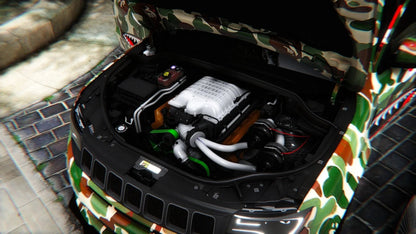 Jeep Trackhawk Mafia Custom on Forgis | Mo Dre