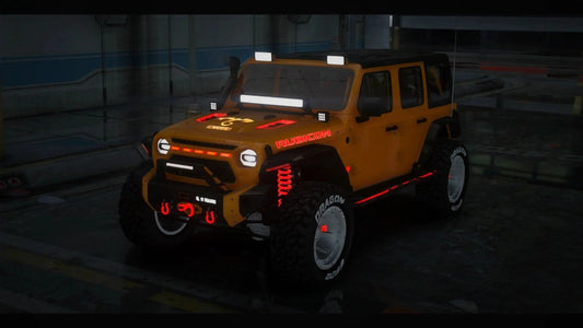 Jeep Wrangler Rubicon Fully Modified
