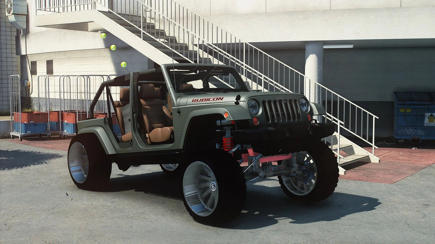 Jeep Wrangler Rubicon Traplonn | Bos