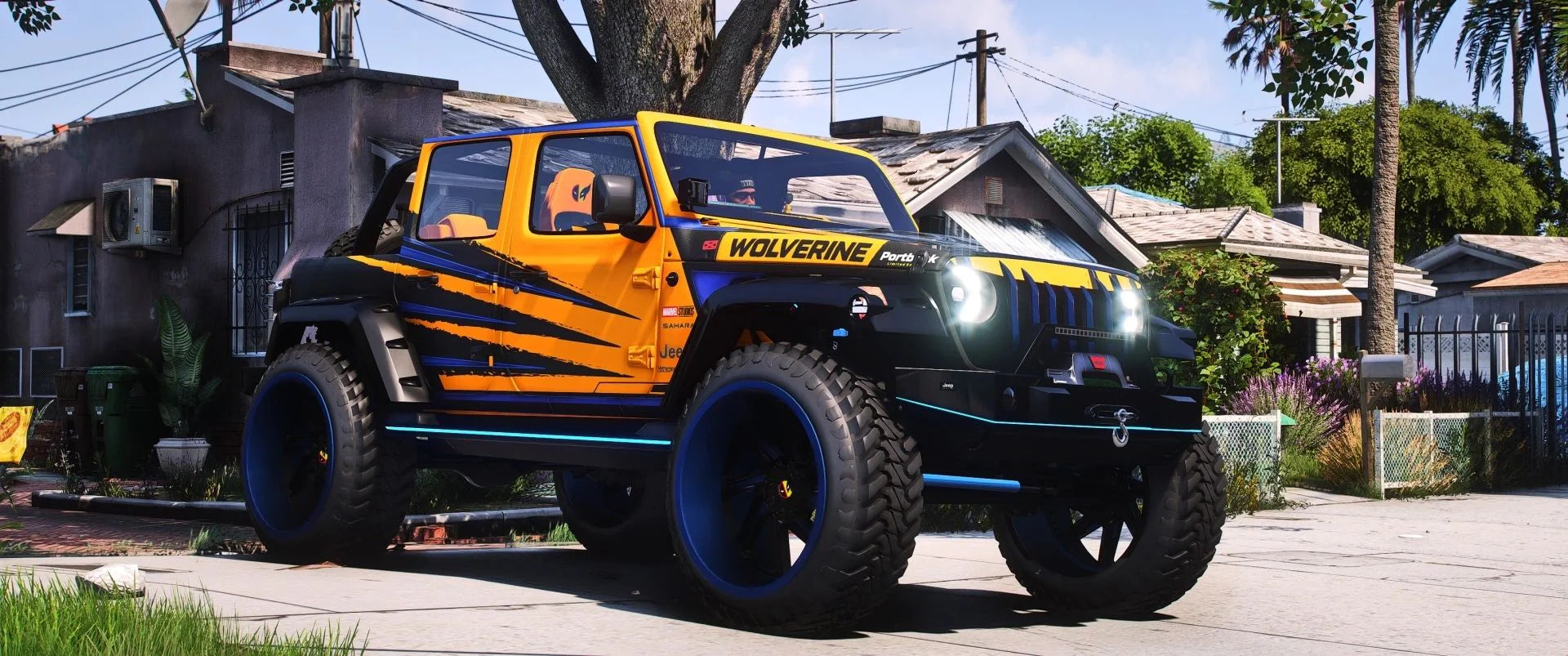 Jeep Wrangler Sahara Wolverine | Port Baek