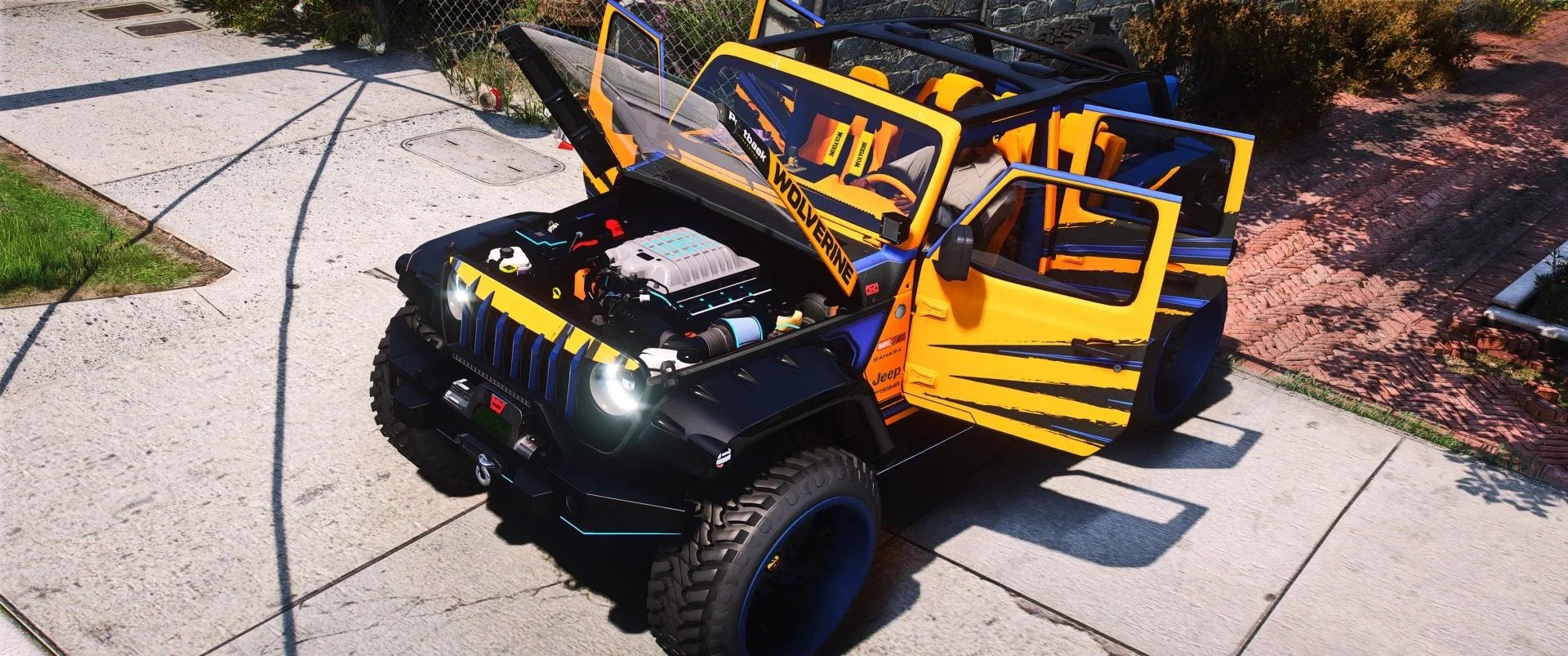 Jeep Wrangler Sahara Wolverine | Port Baek