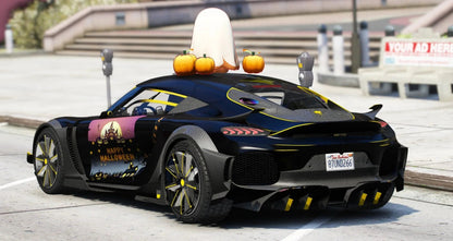 Koenigsegg Gemera Halloween [Dinamic RGB Lights] | Holmo Designs