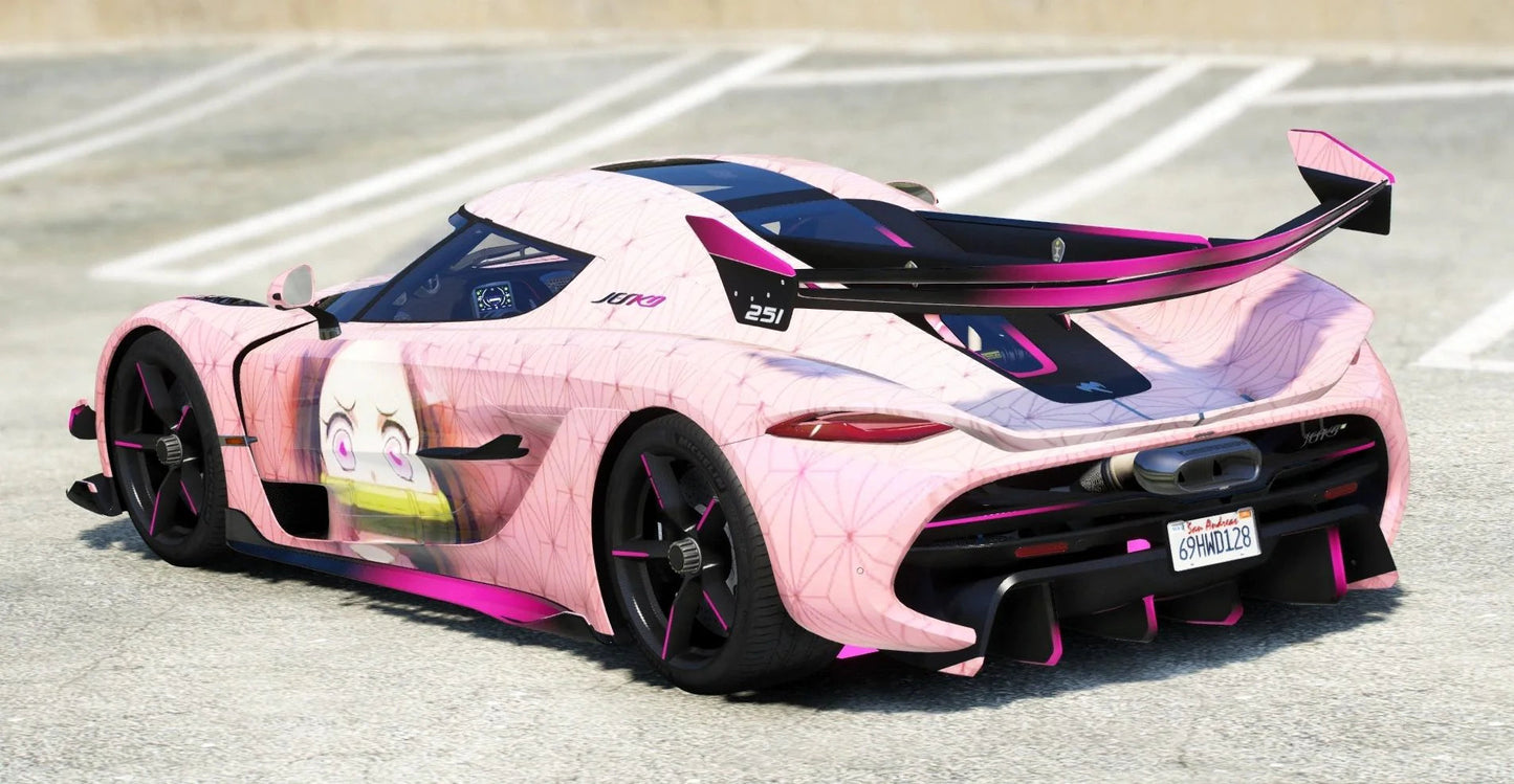 Koenigsegg Jesko 2020 Nezuko [Dinamic Lights] | Gamer's Cafe