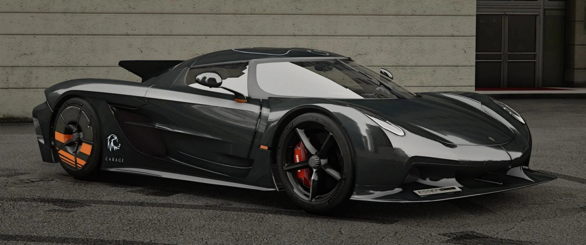 Koenigsegg Jesko ABS Lemans Ghost | Labr33