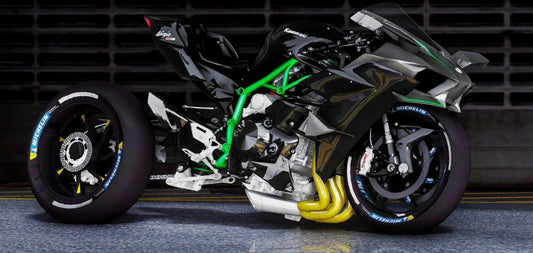 Kawasaki Ninja H2R Customs (2 Seater) | Malcom
