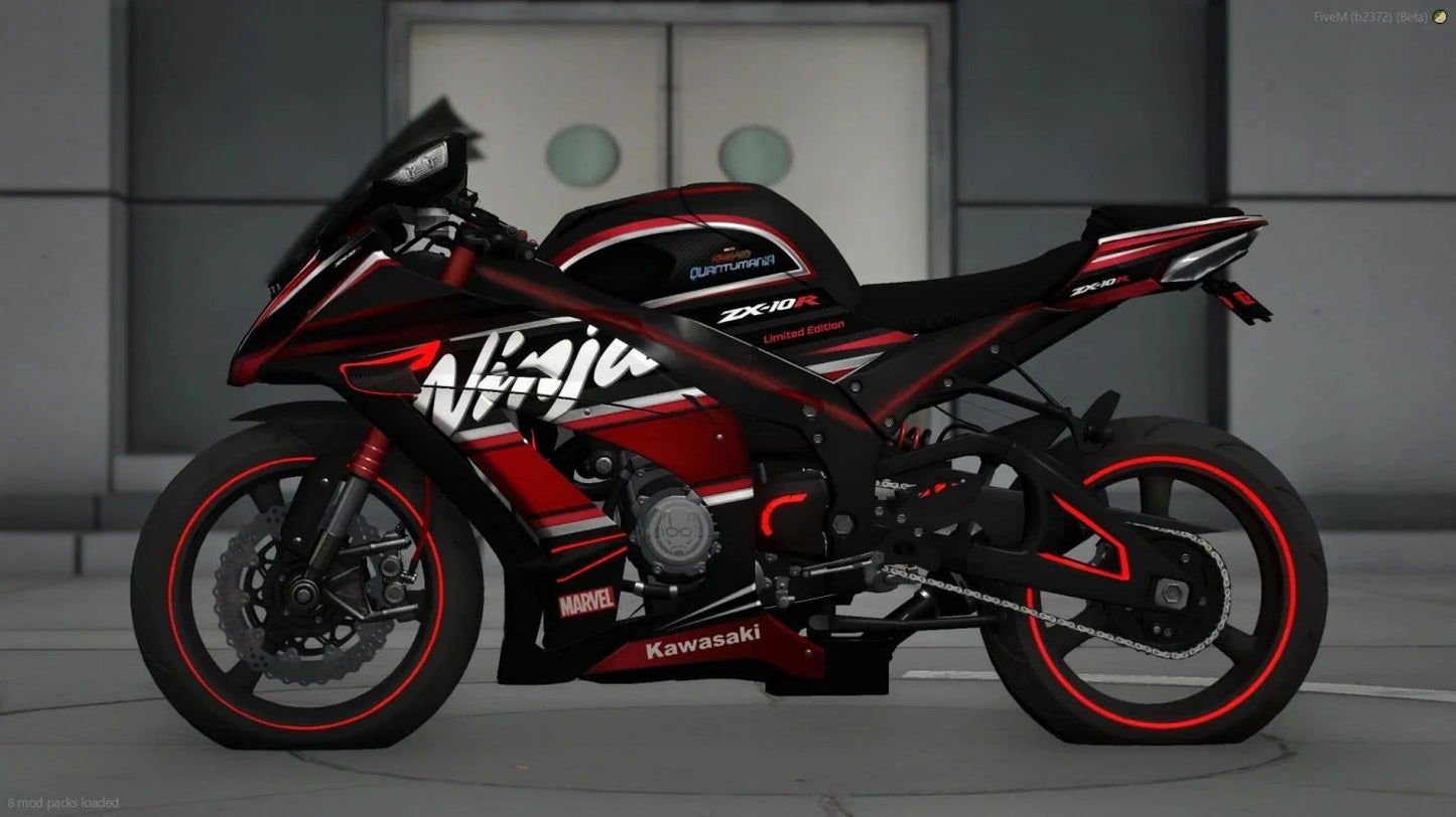 KAWASAKI ZX-10R 2014 X Ant-Man [Dinamic Lights] | Port Baek
