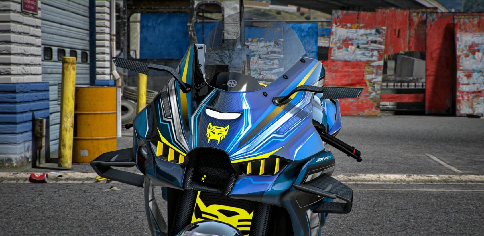 Kawasaki ZX-10R Mirage [Dinamic Lights] | Port Baek