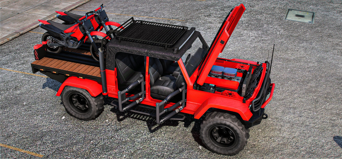 (Lore-Friendly)  Kamacho [45+ Tuning Parts] | Boonbass