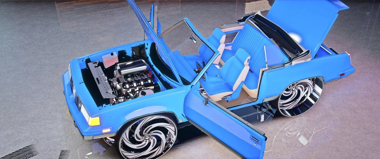Oldsmobile Cut Drop Top AF Donk | PNUT Customs