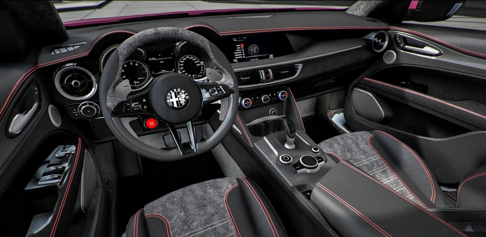 Alfa Romeo Stelvio Abflug | PolyFex
