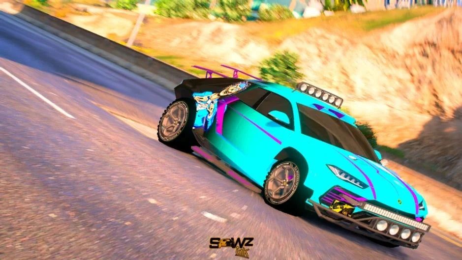 Lamborghini Urus Dakart Crips Edition | WZChichiLopeez