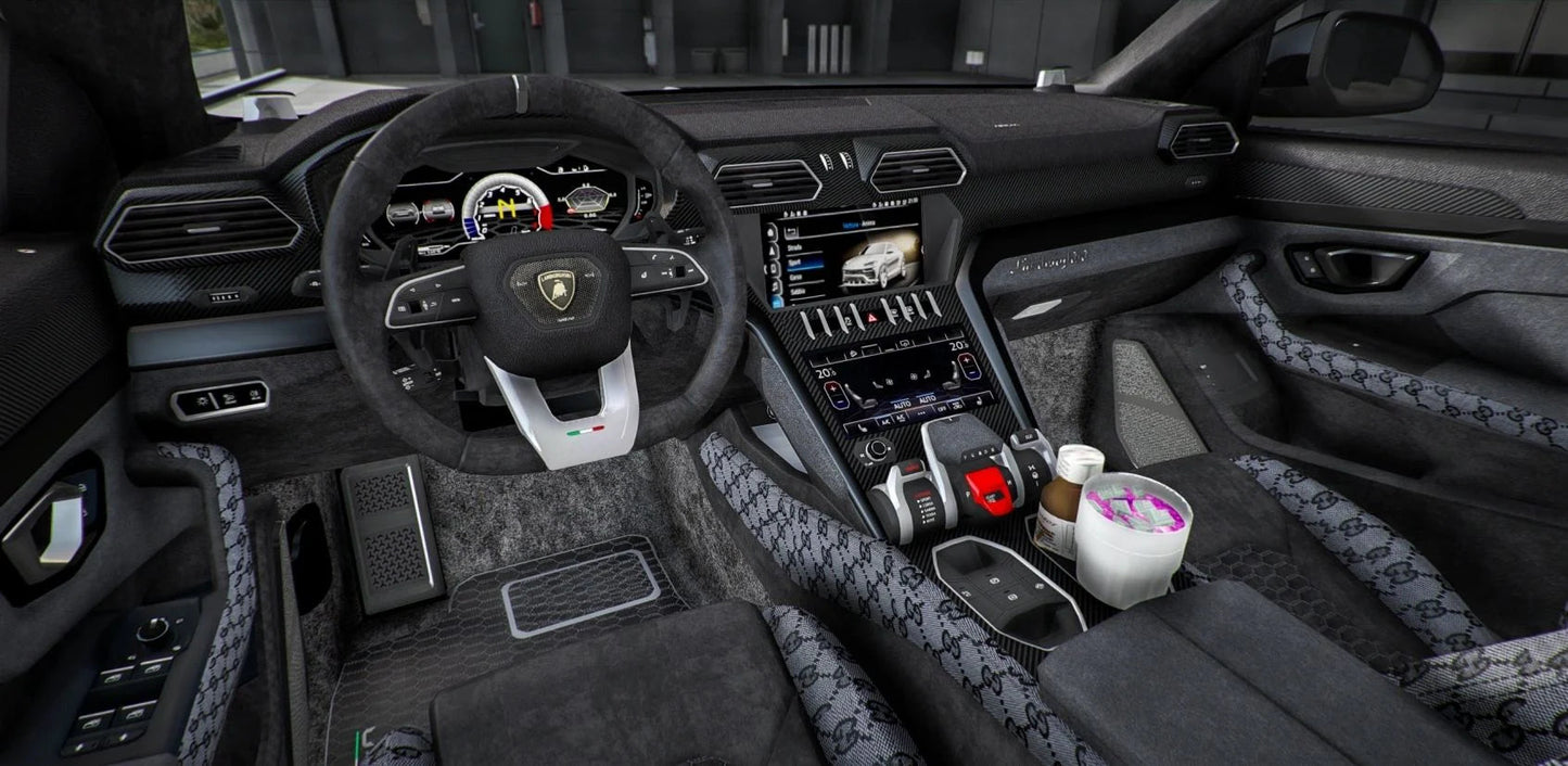 Lamborghini Urus Widebody Mansory On Azara Wheels with Gucci Interior | Krazy Customs