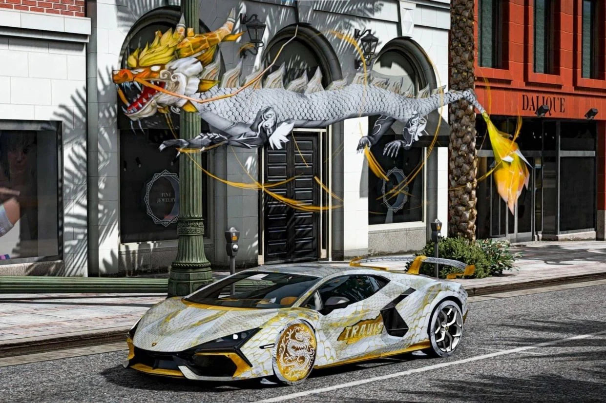 Lamborghini Revuelto Dragon [Dinamic Lights] | Kick Store