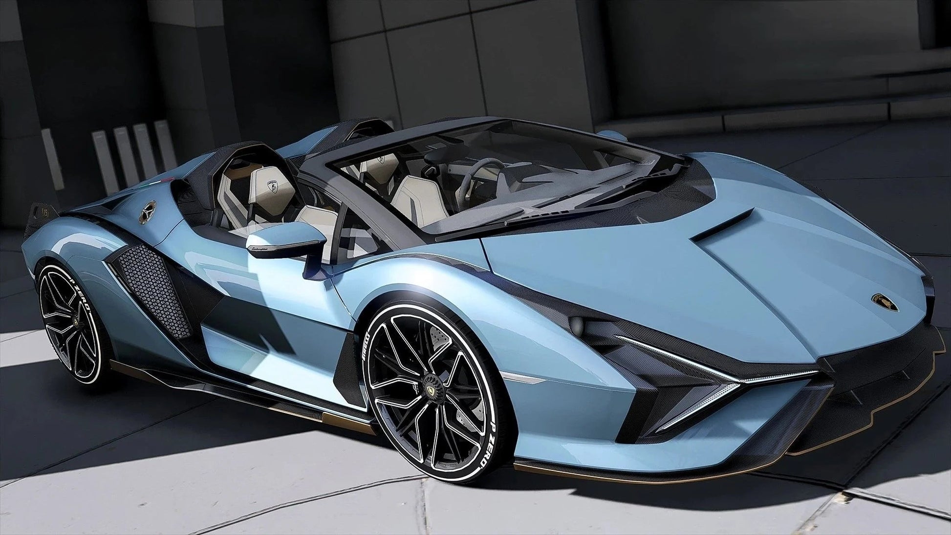 Lamborghini Sian Roadster 2021 | iKX3 Mods