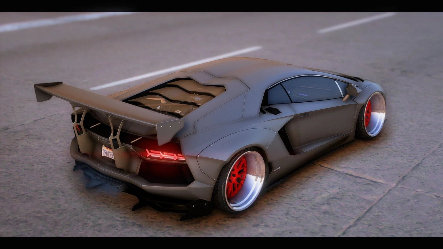 Lamborghini Aventador LibertyWalk | Mad's Desgins