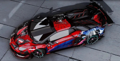 Lamborghini Aventador SVJ Liberty Walk Venom x Spiderman KOZ | Kaisoul