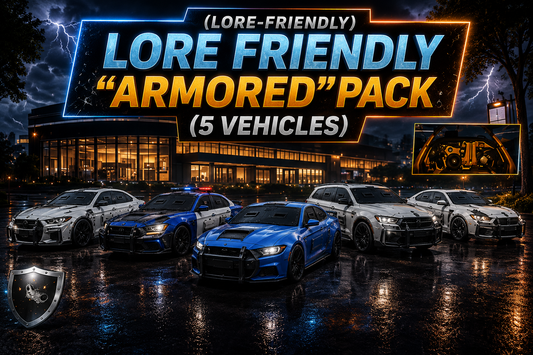 (Lore-Friendly) "Armored" Pack (5 Vechicles)