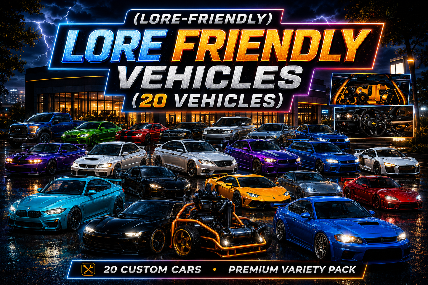 (Lore-Friendly) Lore Friendly Vechicles (20 Vechicles)
