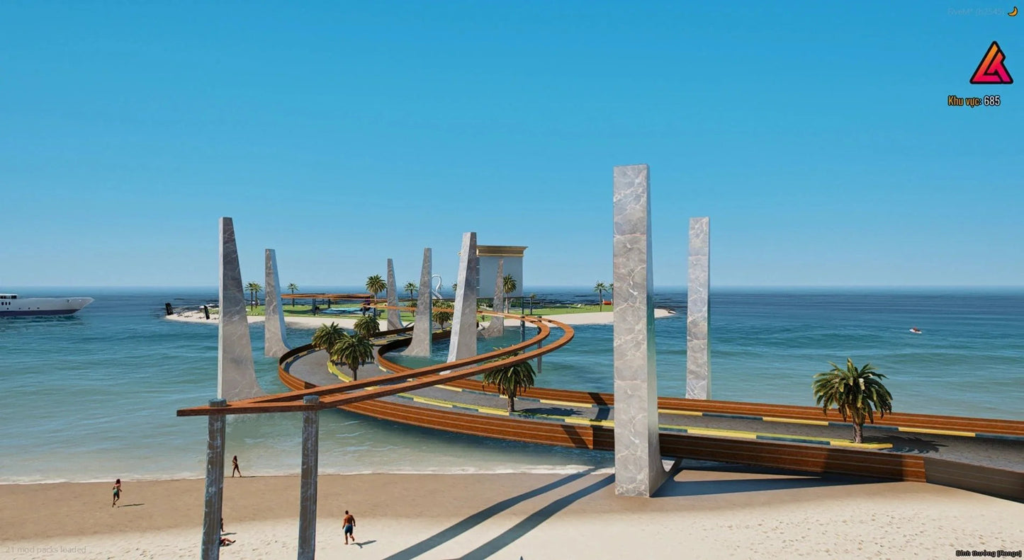  3D Island of distinction