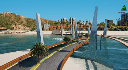  3D Island of distinction
