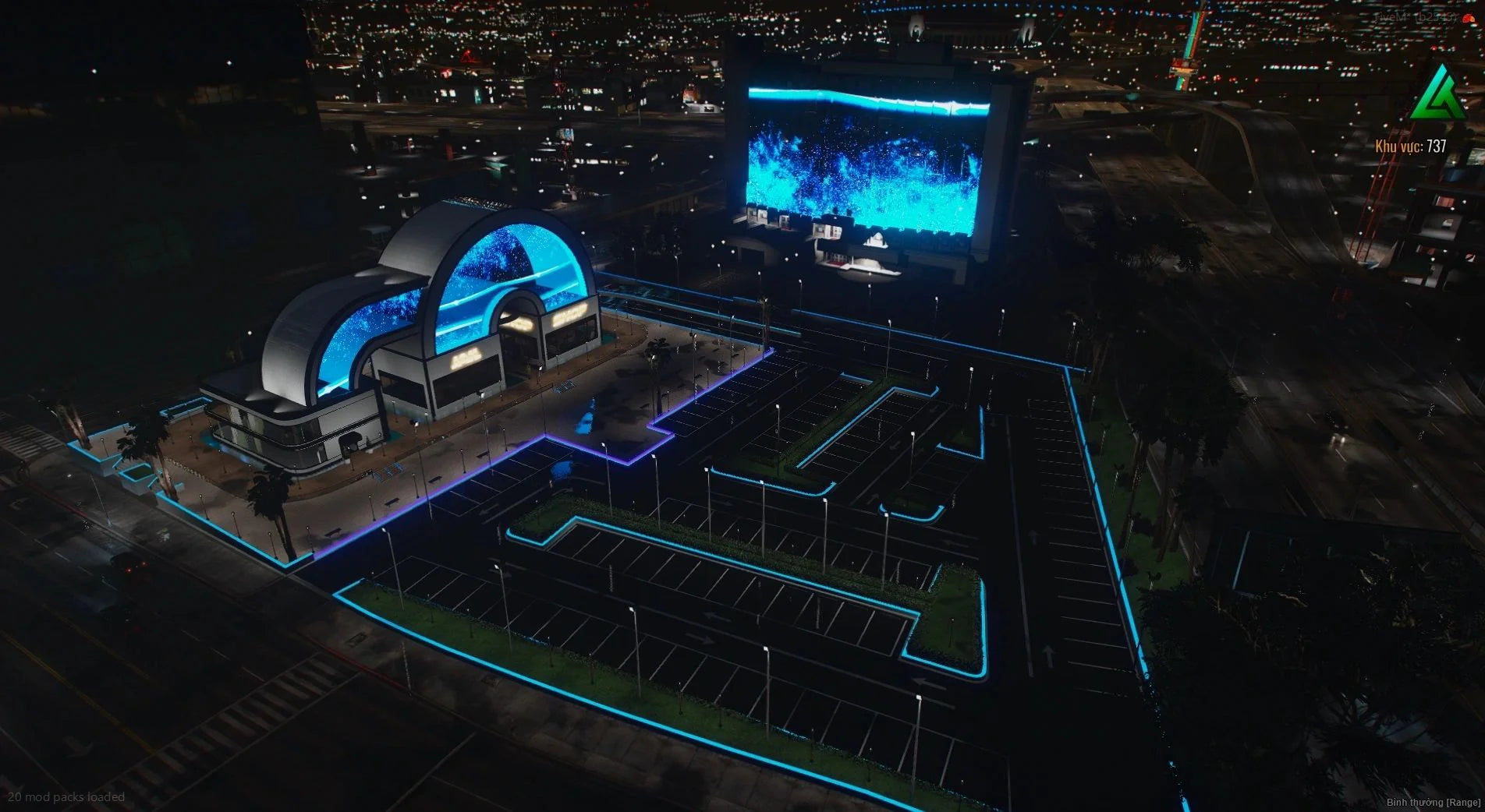  Futuristic Square (Garage)
