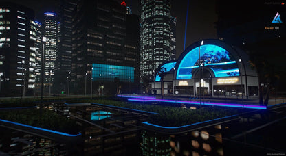  Futuristic Square (Garage)