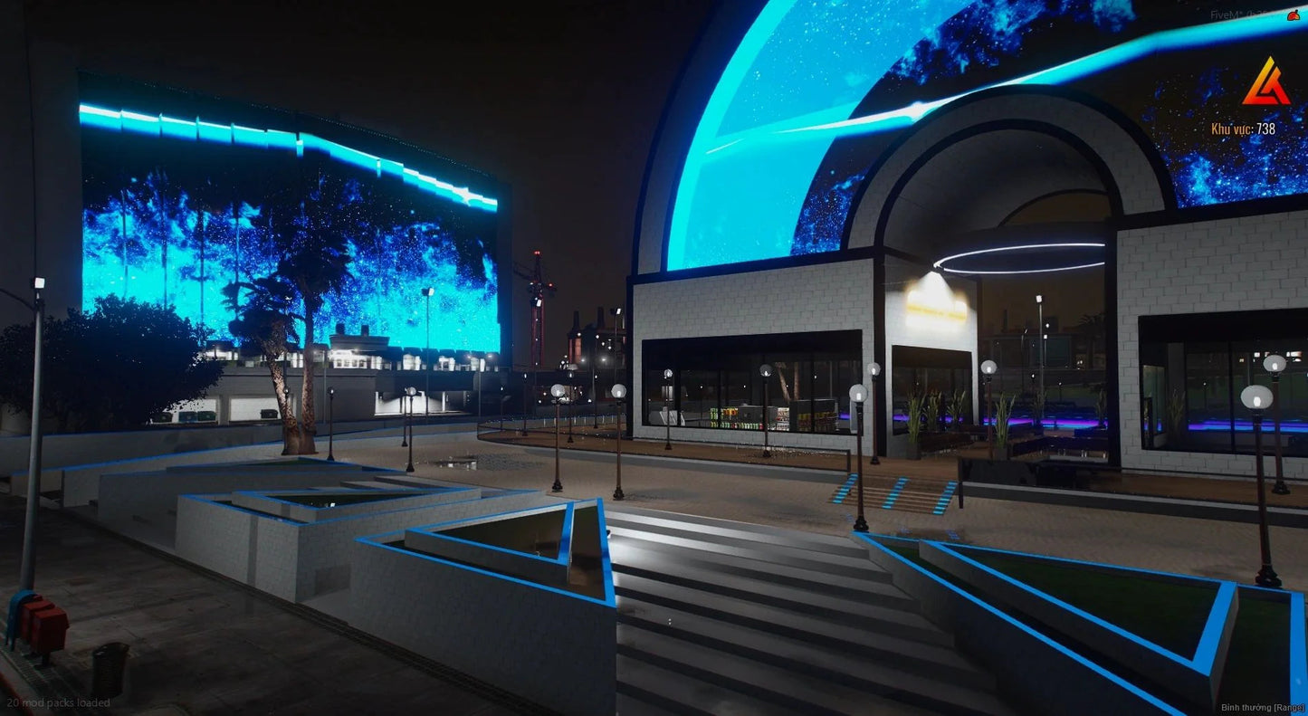  Futuristic Square (Garage)