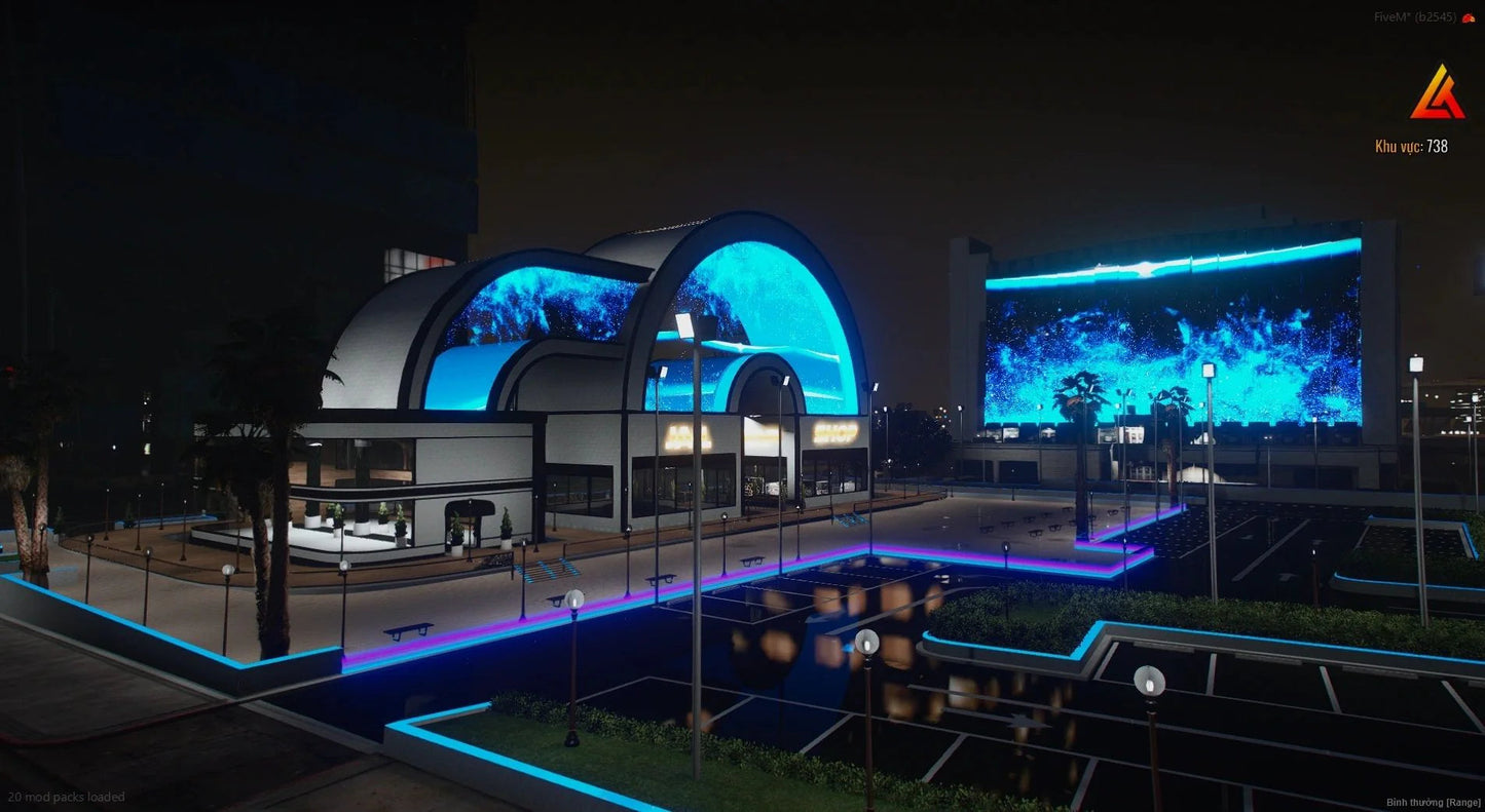  Futuristic Square (Garage)