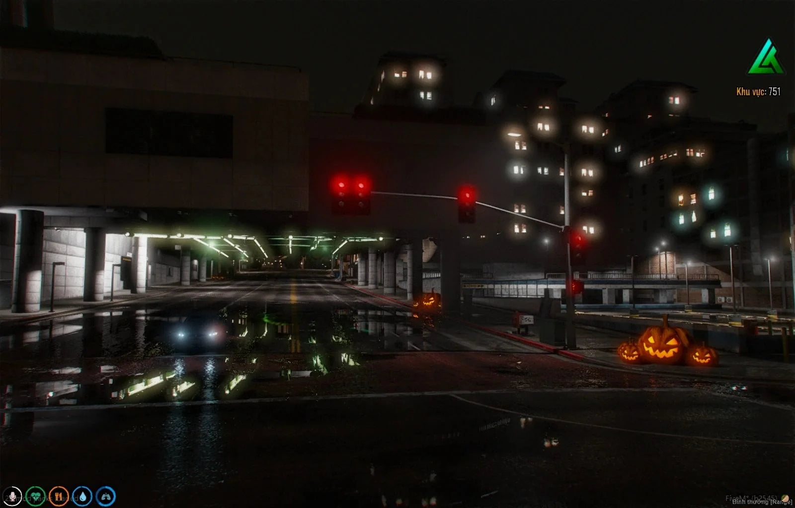  Halloween City Decoration