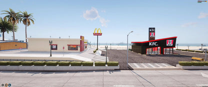  KFC and McDonald's
