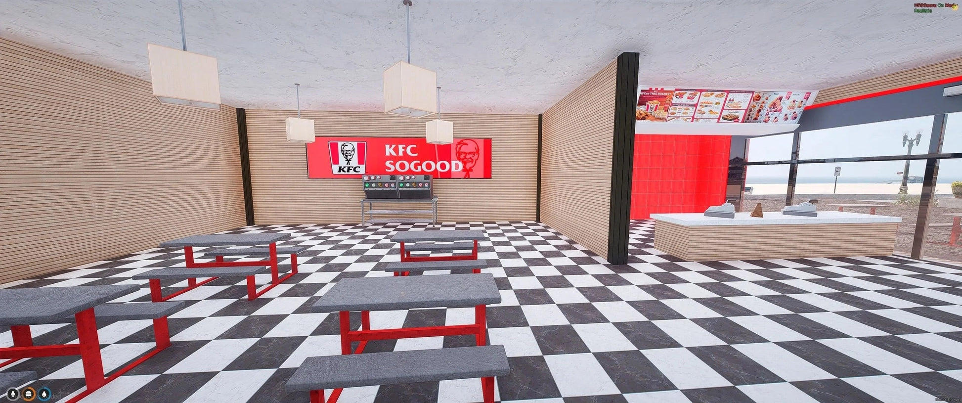  KFC and McDonald's