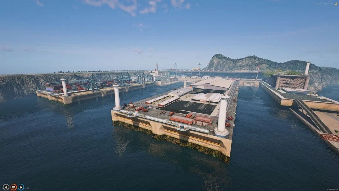  Military Base Island