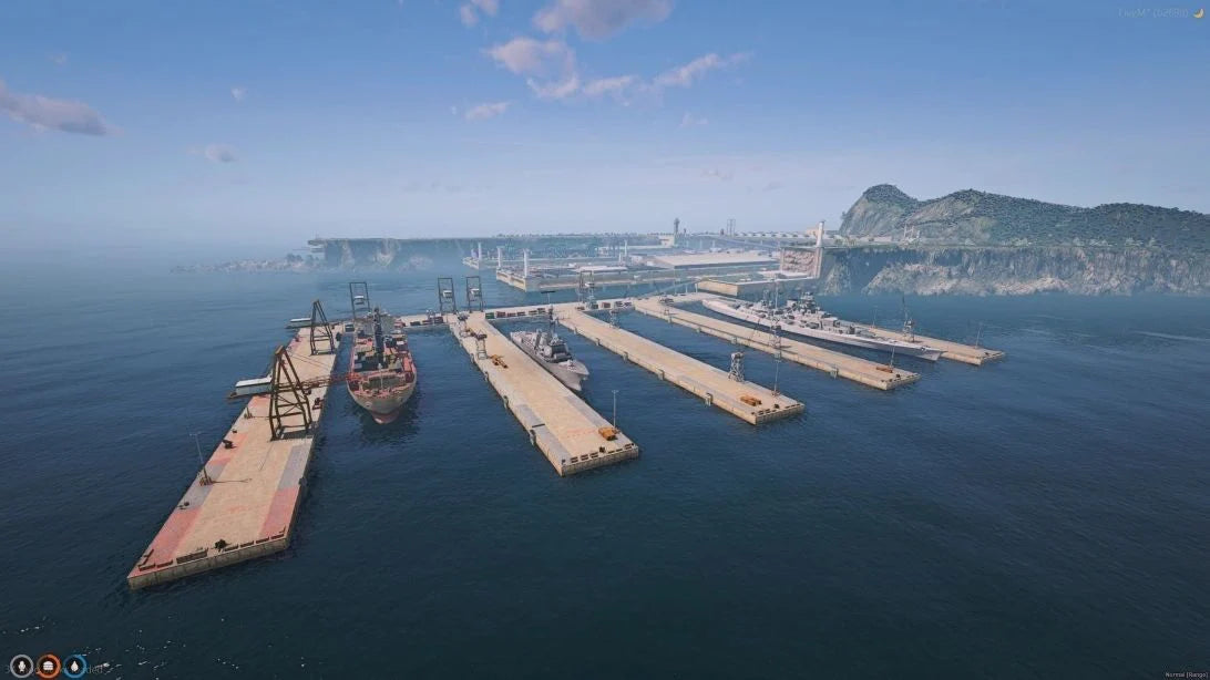  Military Base Island