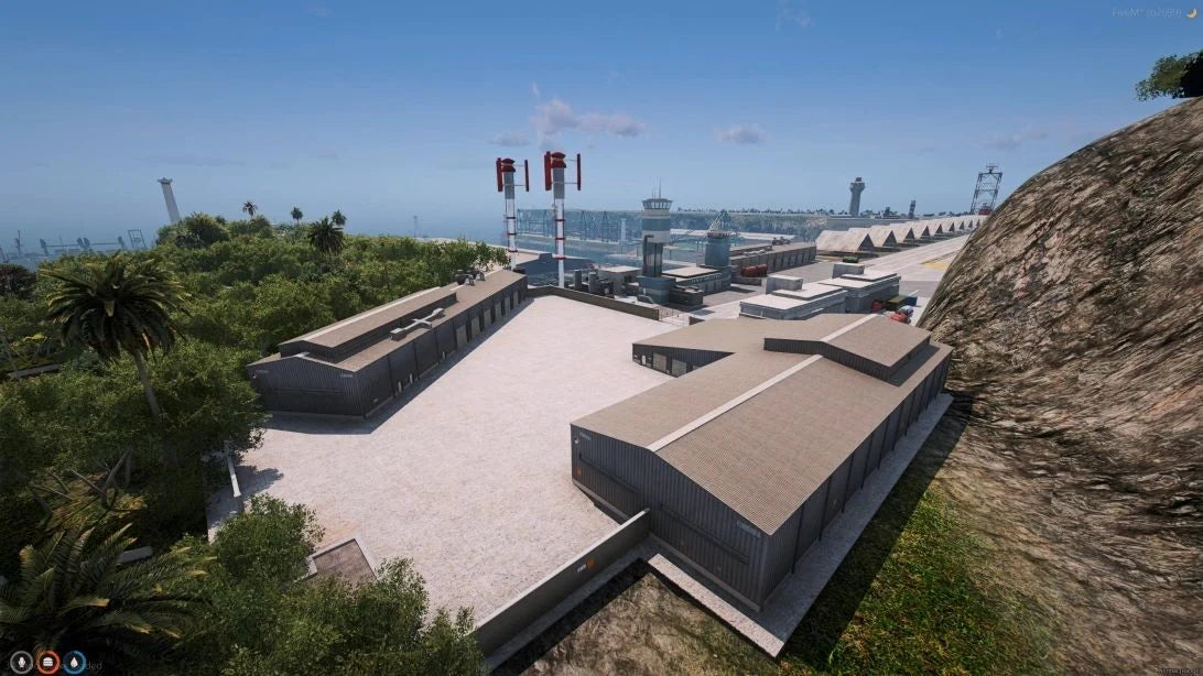  Military Base Island