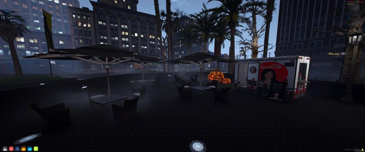  Monster House Halloween Square