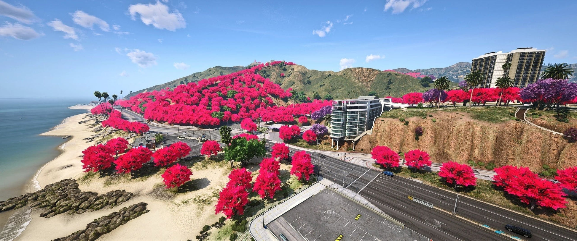  Tree Red Flowers