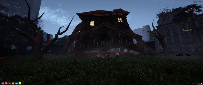  Monster House Halloween Square (Legion)