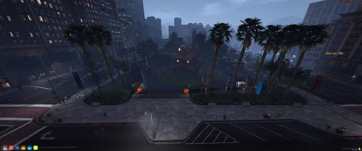  Monster House Halloween Square (Legion)
