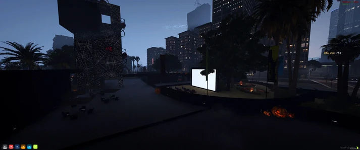  Monster House Halloween Square (Legion)